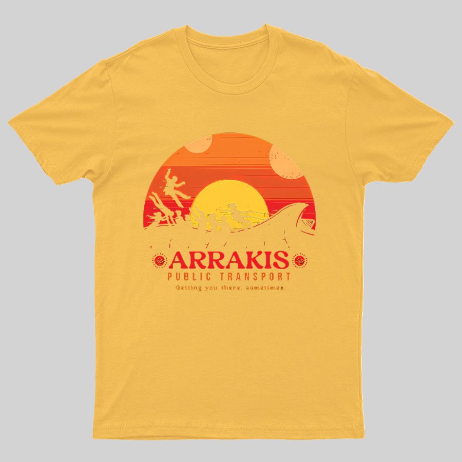 Mystic Land Getting You There Sometimes Geeky T-Shirt