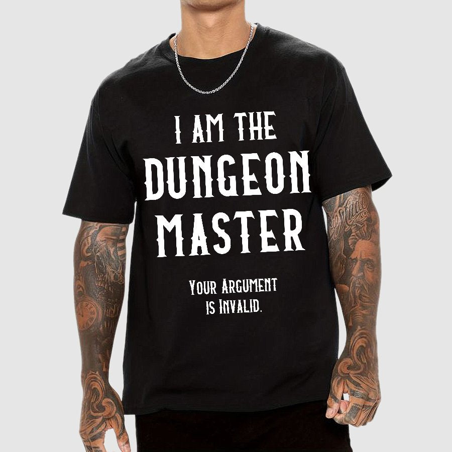 I am The Dungeon Master Nerd Geek T-Shirt