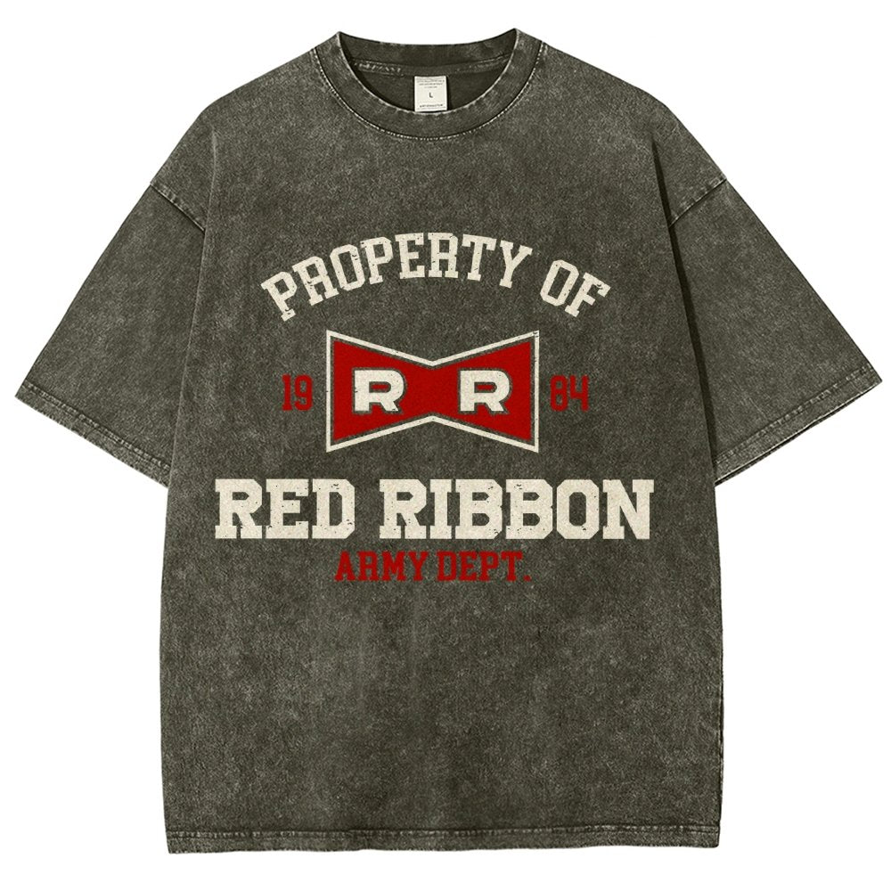Property of red ribbon Vintage Distressed T-shirt