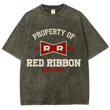 Property of red ribbon Vintage Distressed T-shirt