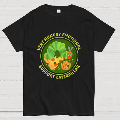 Emotional Support Caterpillar Geek T-Shirt