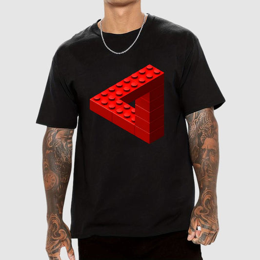 Escher Toy Bricks Geek T-Shirt