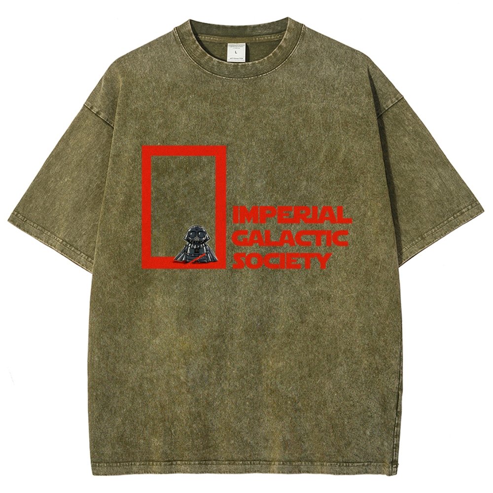 Cosmic Explorers Society Vintage Distressed T-shirt