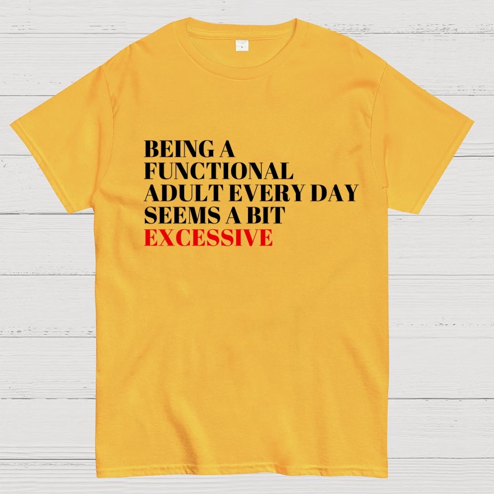 Functional Adult Geek T-Shirt