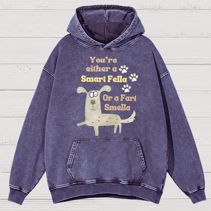 Funny Dog Puns Vintage Distressed Hoodie