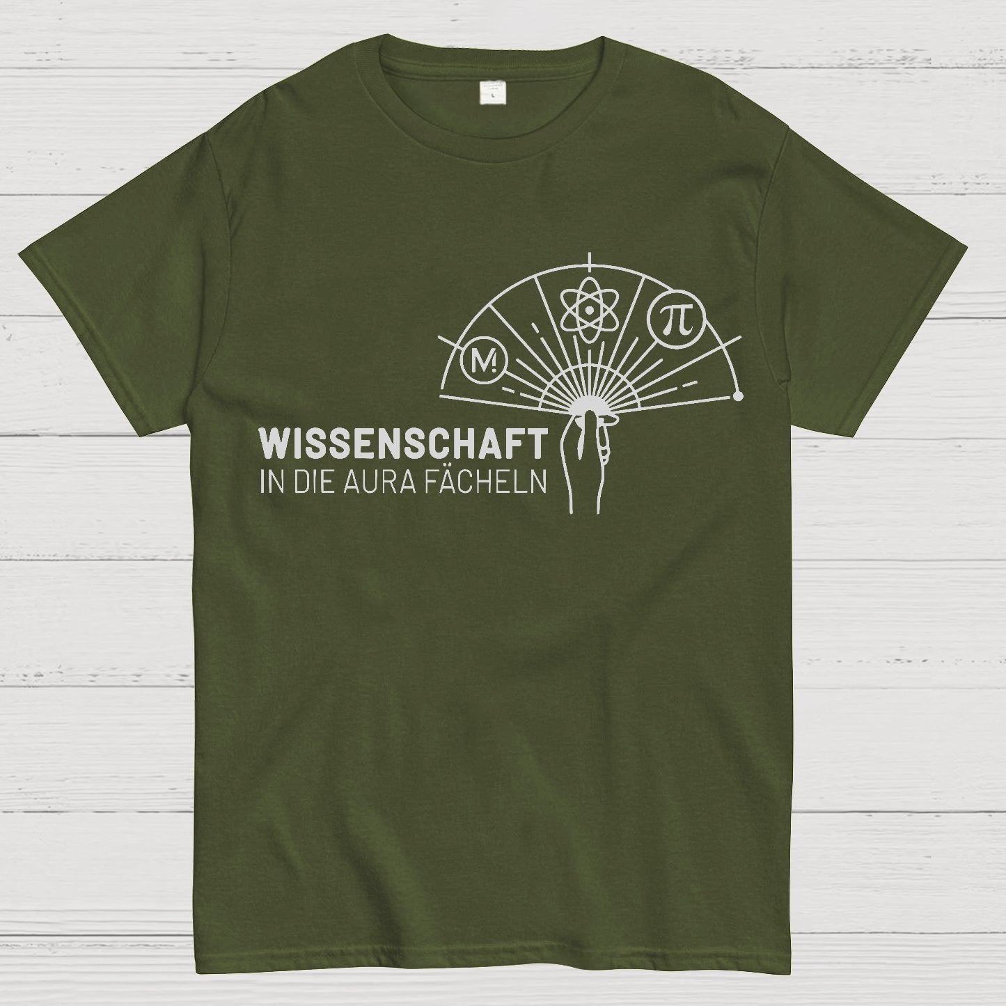 Wissenschaft in die Aura fächeln Geek T-Shirt