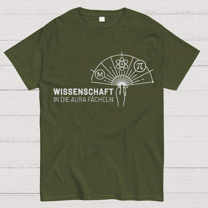 Wissenschaft in die Aura fächeln Geek T-Shirt