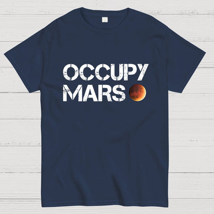 Occupy Mars Nerdy T-Shirt