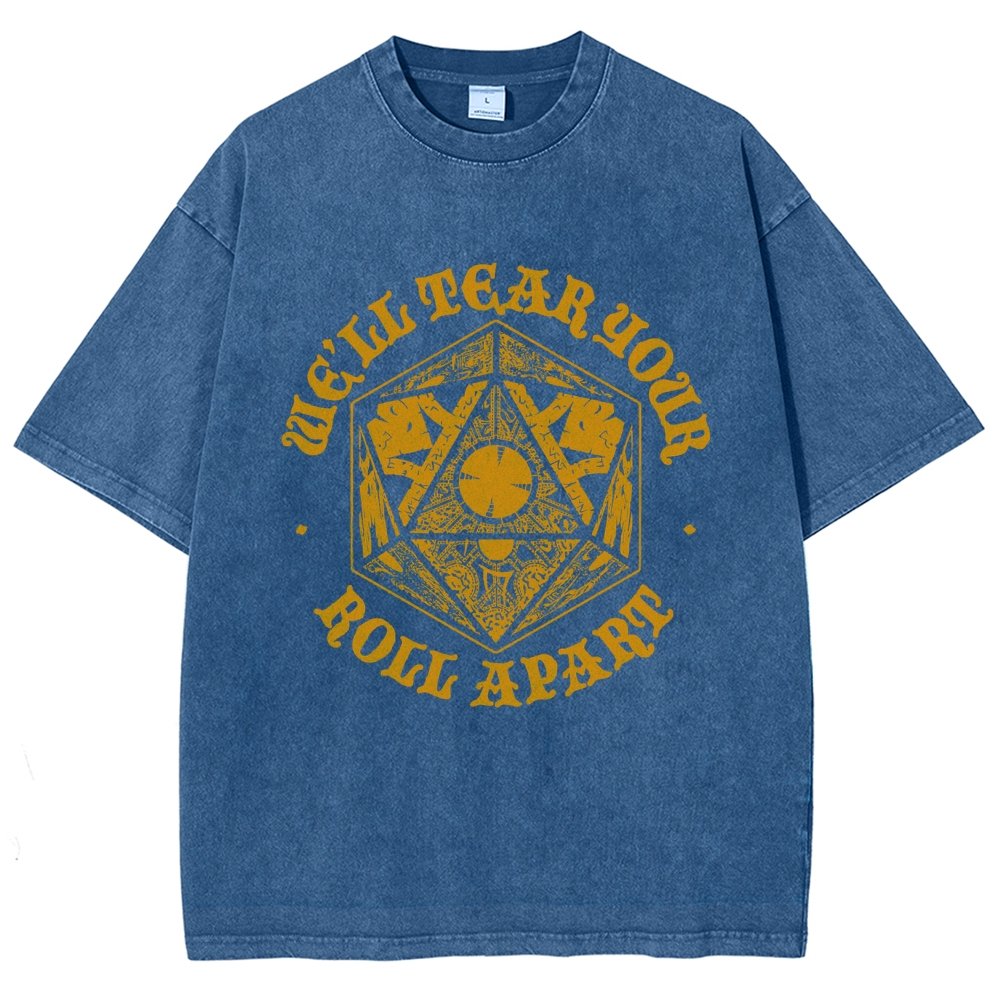 Lament D20 Vintage Distressed T-shirt