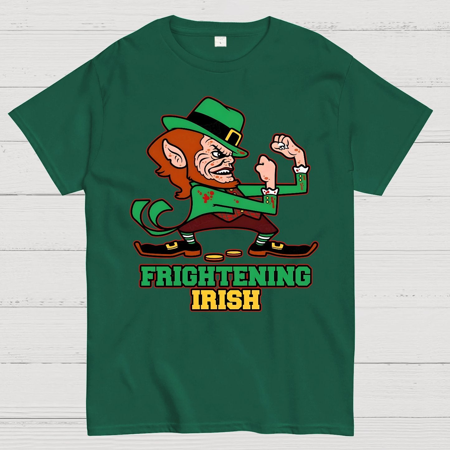 Frightening Irish- St. Patrick's Day Geek T-Shirt