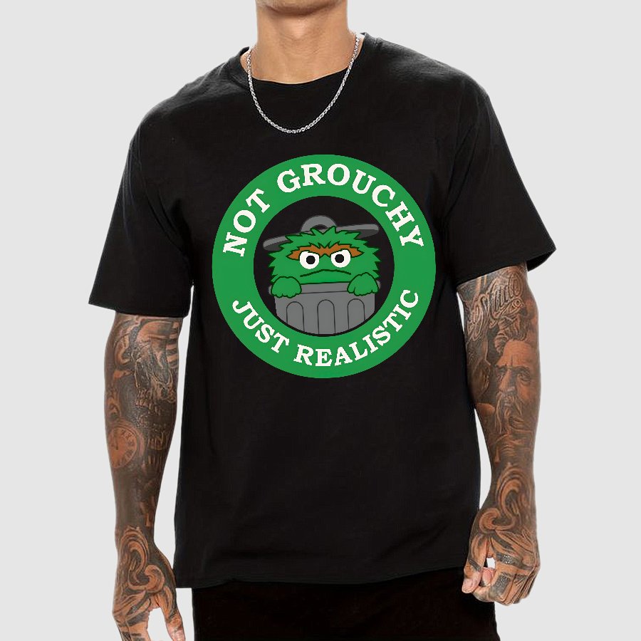 I'm Not Grouchy Geek T-Shirt
