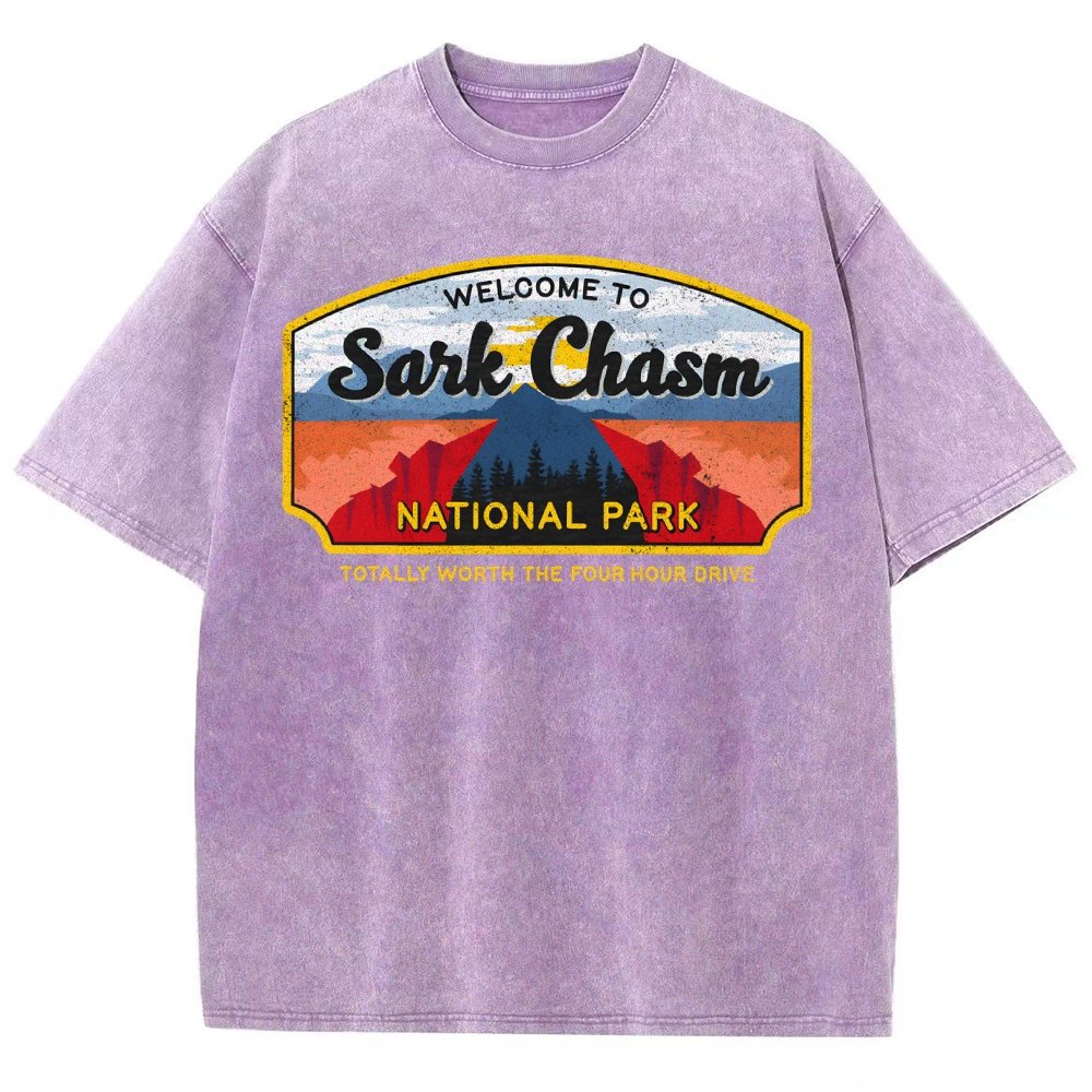 Welcome To Sarcasm Remix Vintage Distressed T-shirt