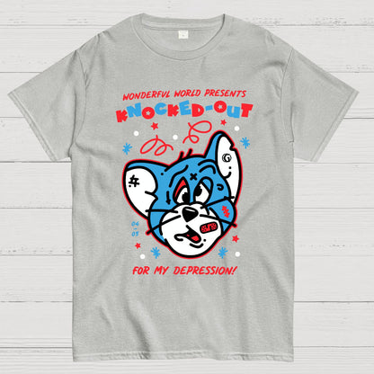 knocked-out. Sarcasm Geek T-Shirt