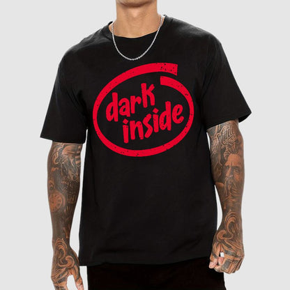 Dark Inside Geek T-Shirt