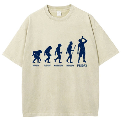 Weekvolution Vintage Distressed T-shirt