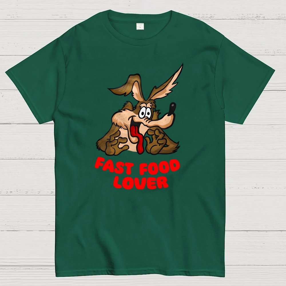 FAST FOOD LOVER Geek T-Shirt