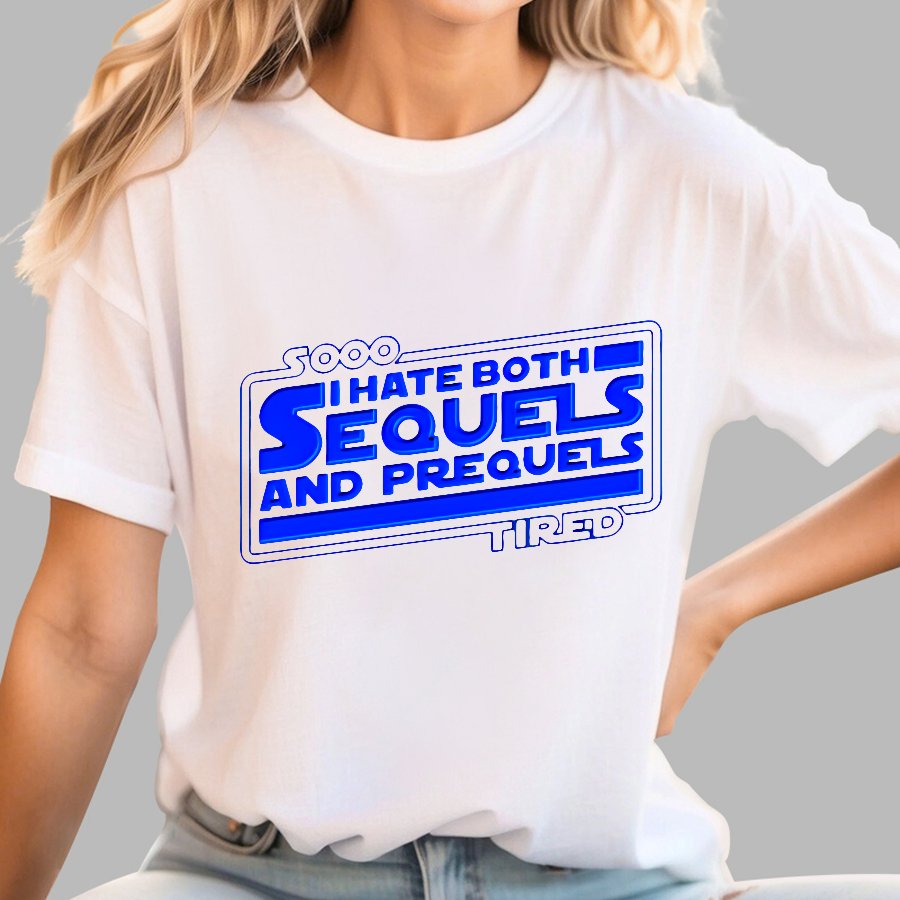 I Hate Sequels Geek T-Shirt