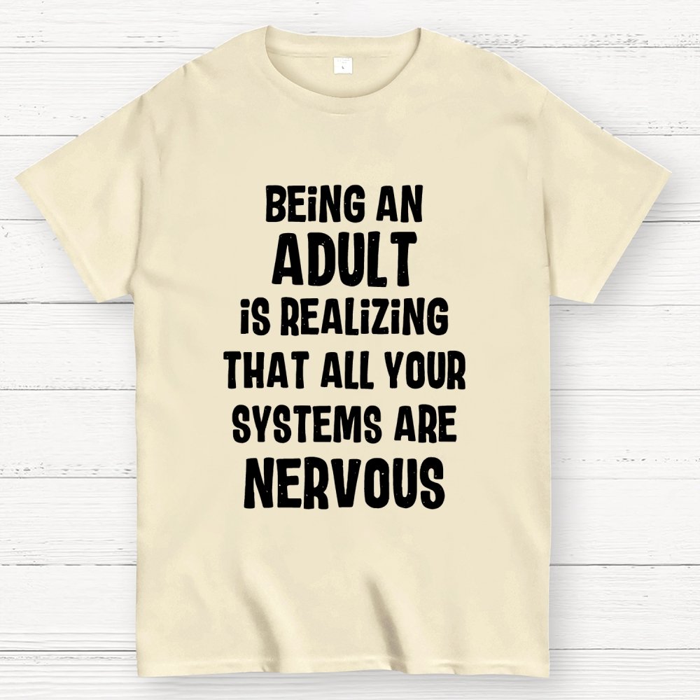 Being An Adult Geek T-Shirt