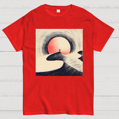 Cosmic Lonely Shadow Geek T-Shirt