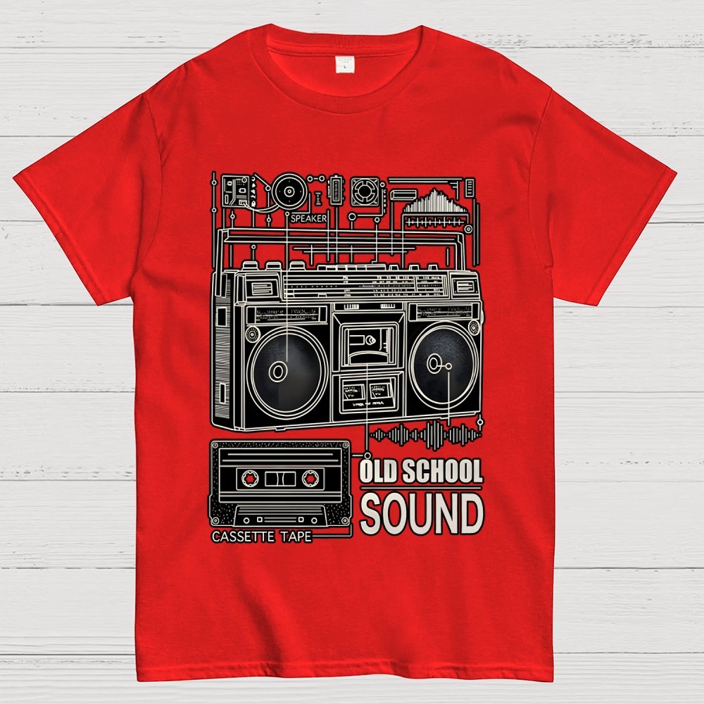 Old School Sound Geek T-Shirt