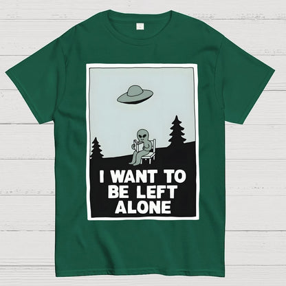 Extraterrestrial Introvert Geek T-Shirt