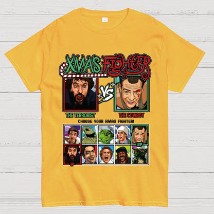 Xmas Fighter - Die Hard Geek T-Shirt