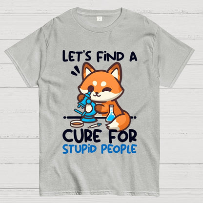 Fox Cure For Stupid People Geek T-Shirt