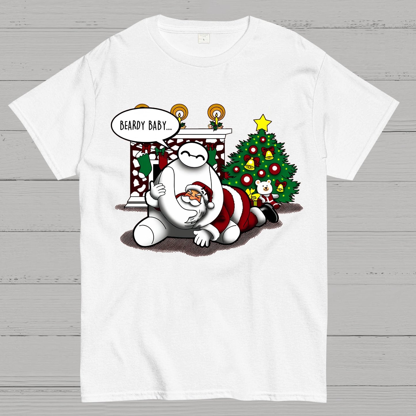 Beardy Bady Geek T-Shirt