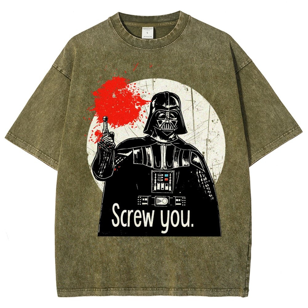 Screw you Vintage Distressed T-shirt