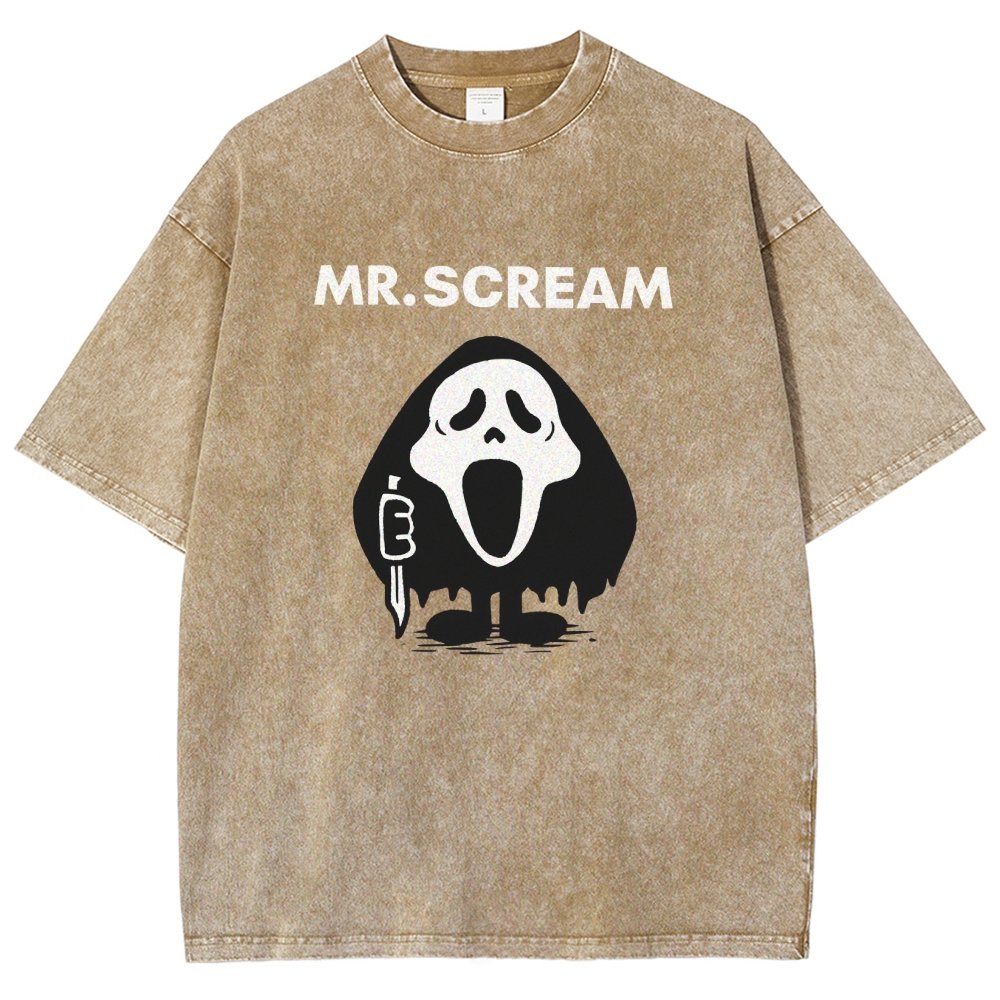 Mr. Scream Vintage Distressed T-shirt