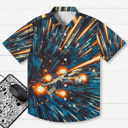 Space War Geek Hawaiian Shirt