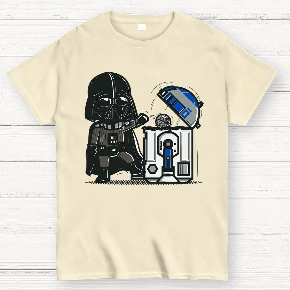 Galaxy Advanced Trash Can Geek T-Shirt
