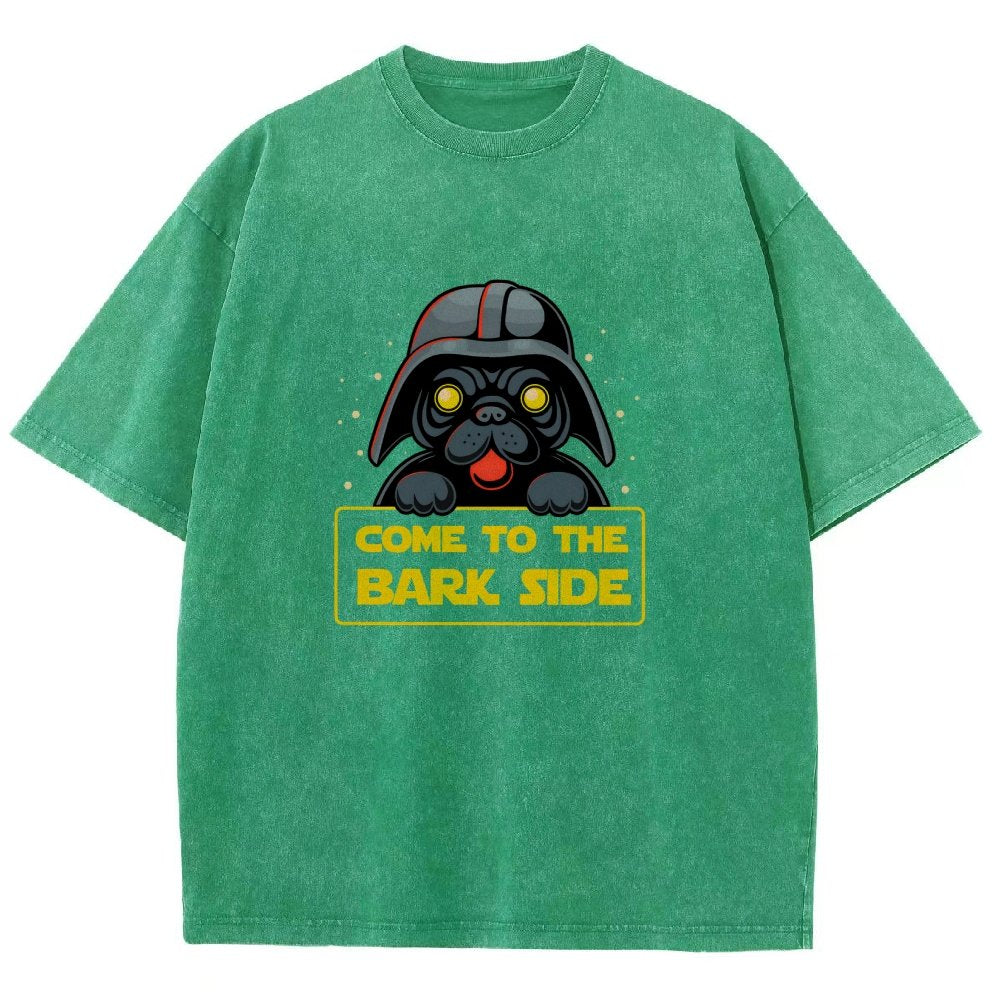 Come To The Bark Side Vintage Distressed T-shirt