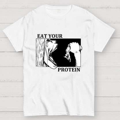 Eat Your Protein Unisex Geek T-Shirt