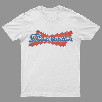 Firecracker Retro 4th july ndependence Day Geeky T-Shirt