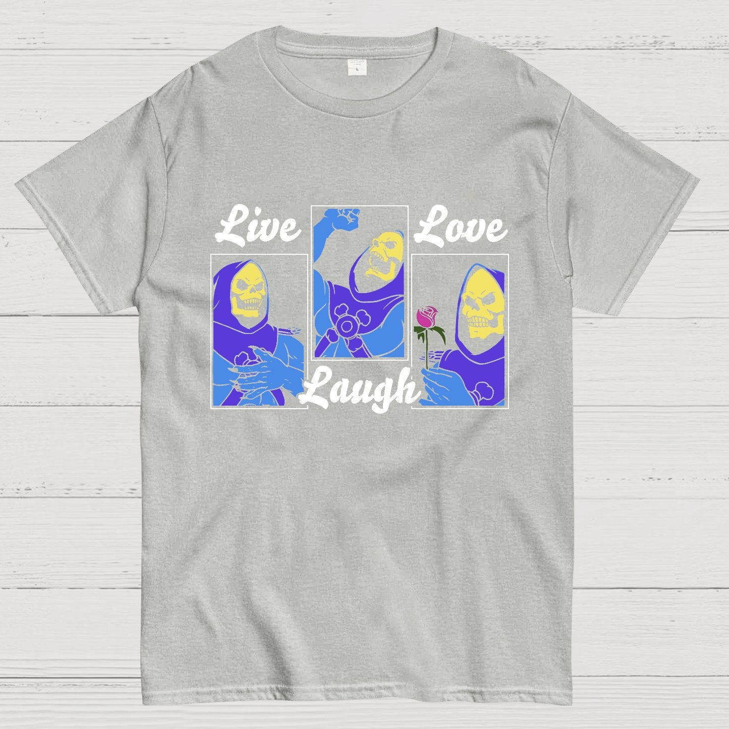 Live, Laugh, Love Geeky T-Shirt