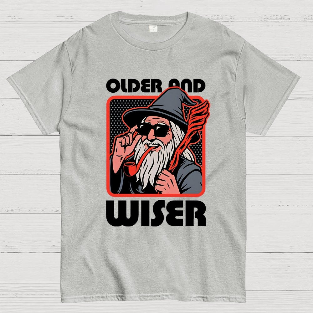 Old Wise Wizard Pop Art Geek T-Shirt