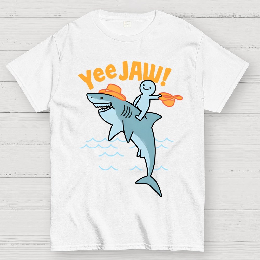 Yee Jaw! Shark Week Geek T-Shirt