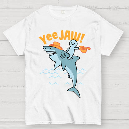 Yee Jaw! Shark Week Geek T-Shirt