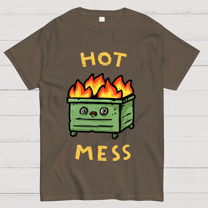 Hot Mess Unisex Geek T-Shirt