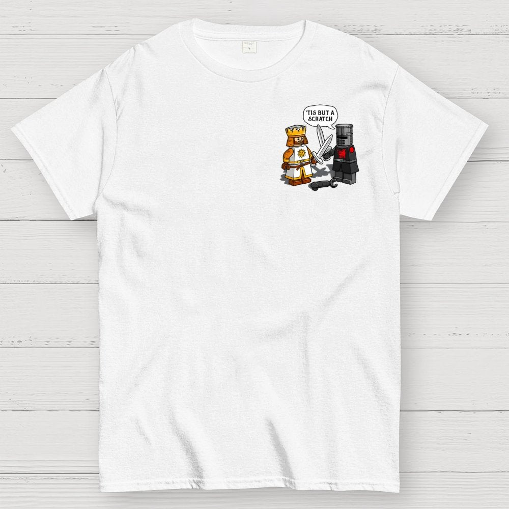 King Vs Knight Front And Back Printing Geek T-Shirt
