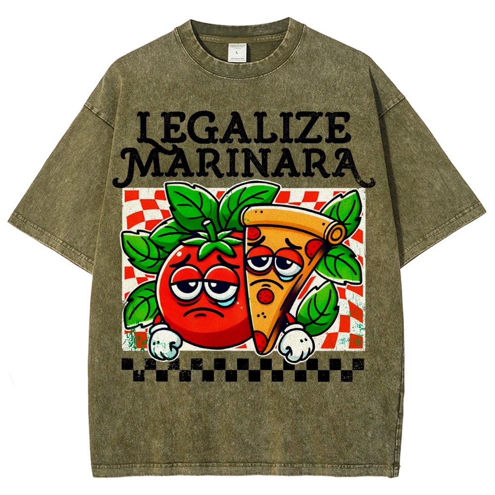 Legalize Marinara Vintage Distressed T-shirt