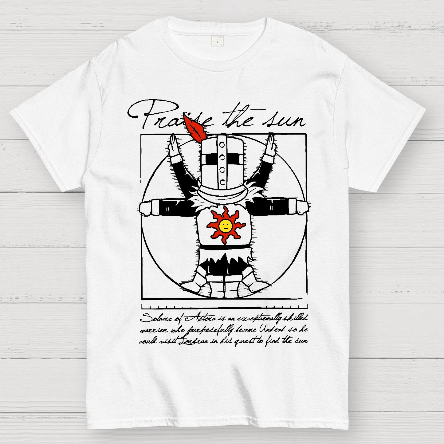 Vitruvian Praise Geek T-Shirt