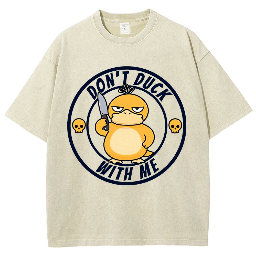 Don't Duck With Me Vintage Distressed T-shirt