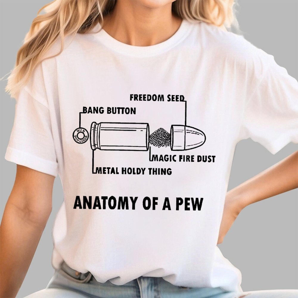 Anatomy Of A Pew Geek T-Shirt