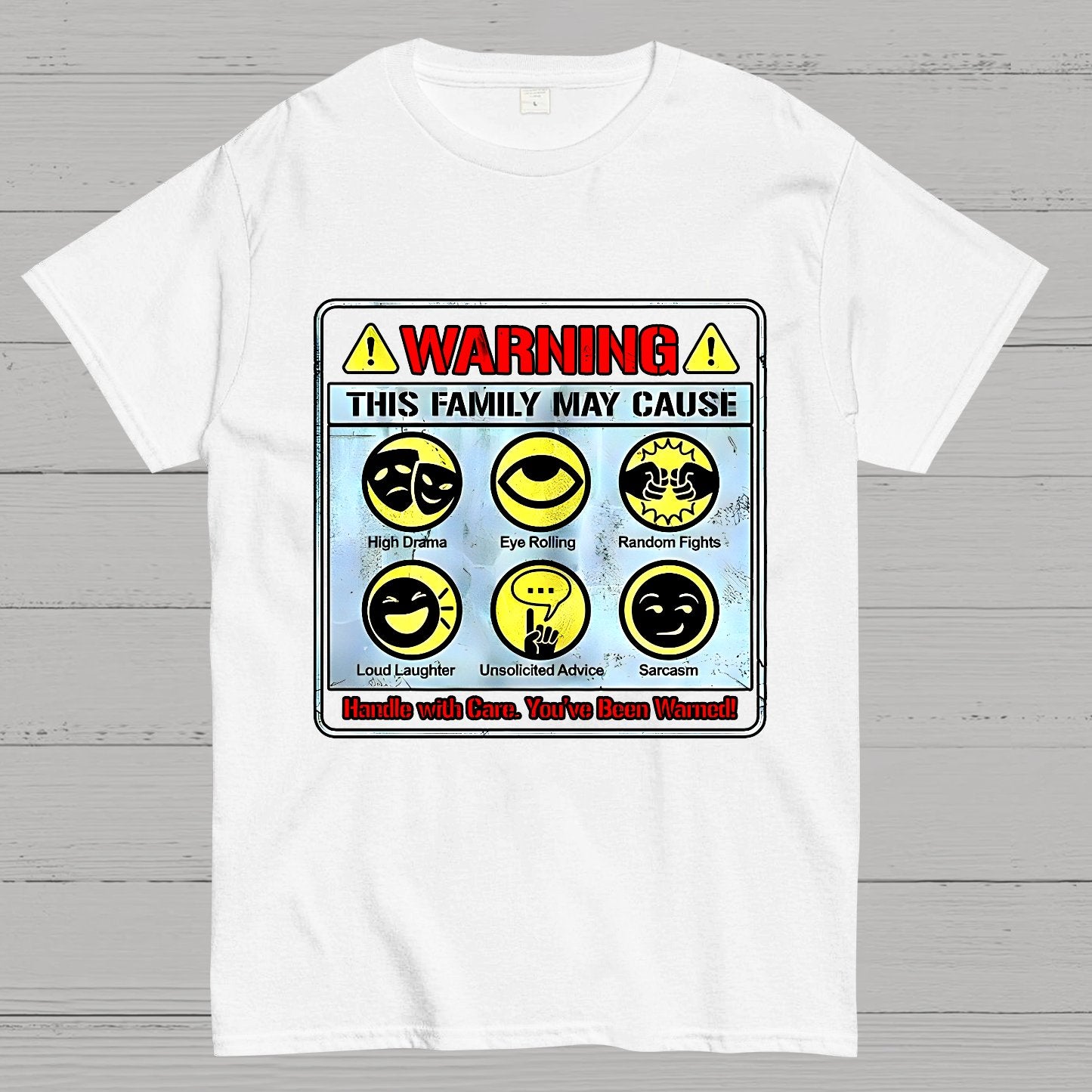 Warning This Family May Cause Geek T-Shirt