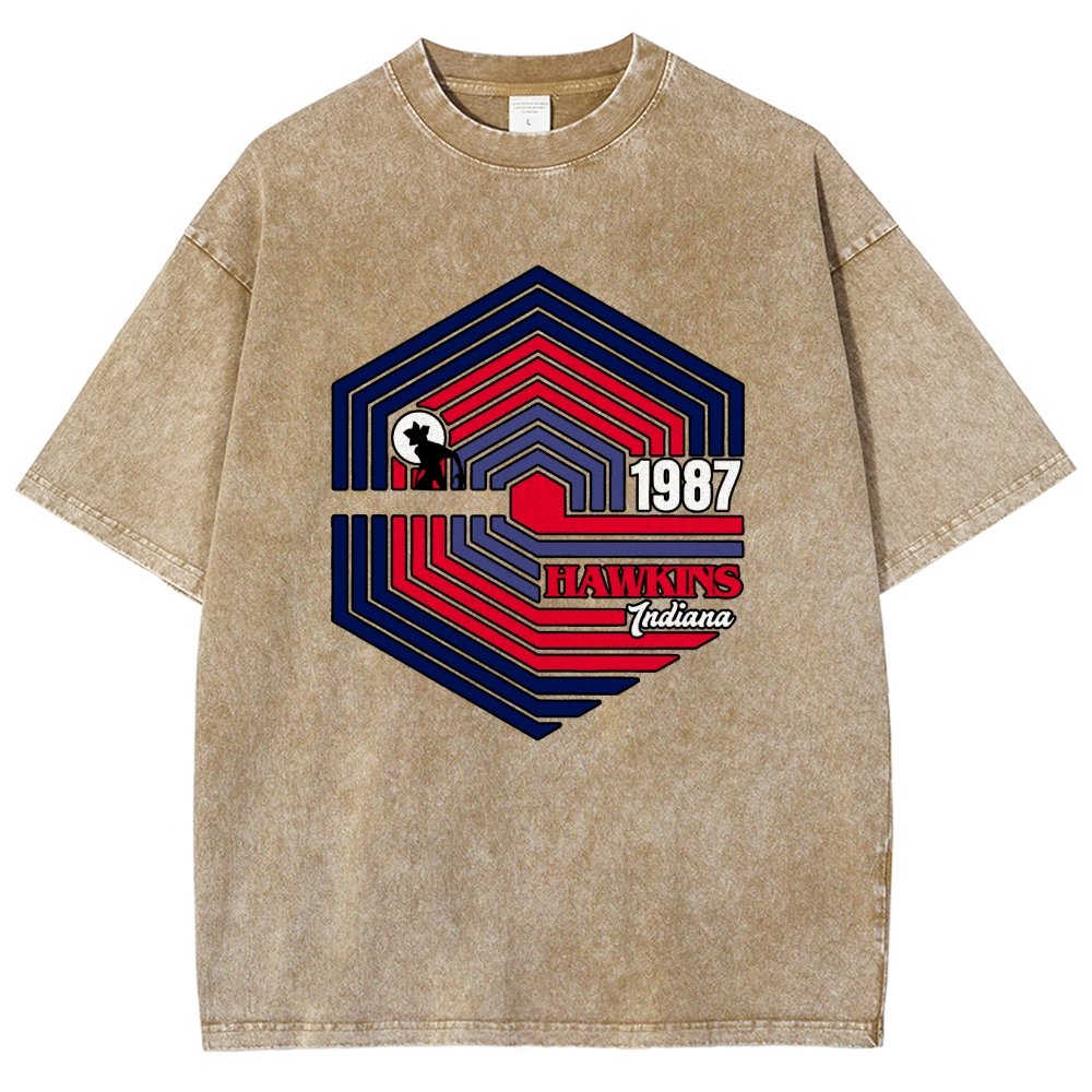 Stranger 87 Vintage Distressed T-shirt