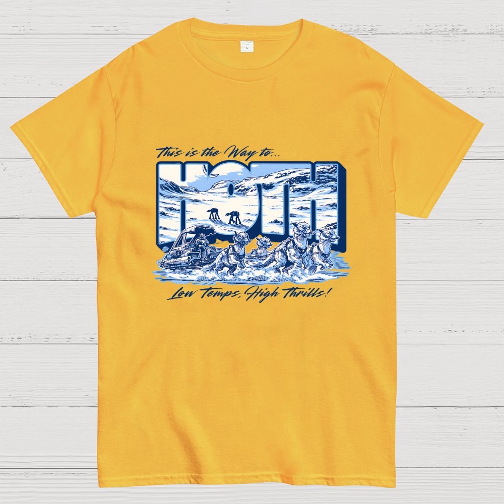 Low Temps, High Thrills Geek T-Shirt