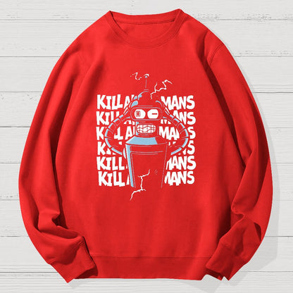 Machine Failure Geek Cotton Sweatshirt