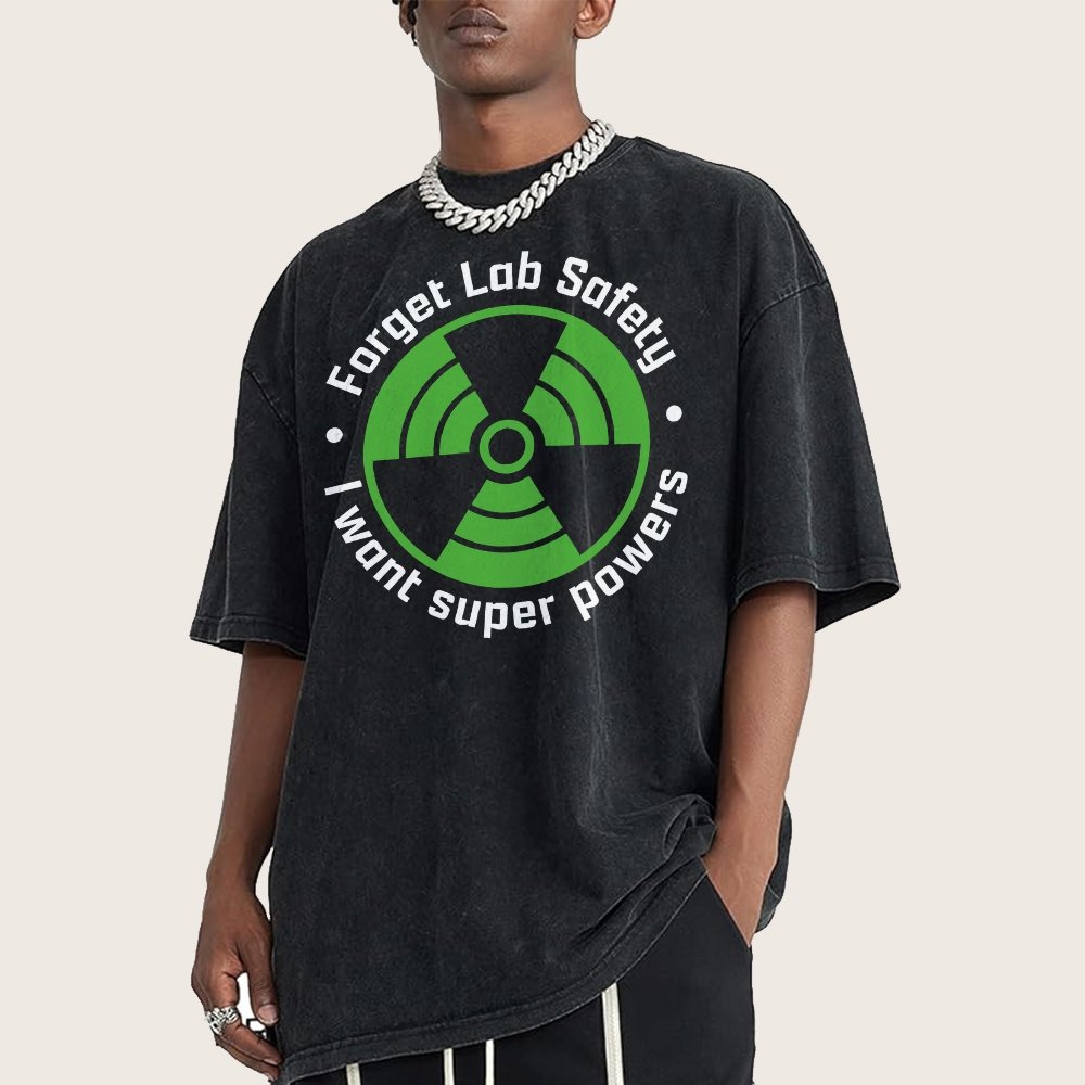 Forget Lab Safety Vintage Distressed T-shirt